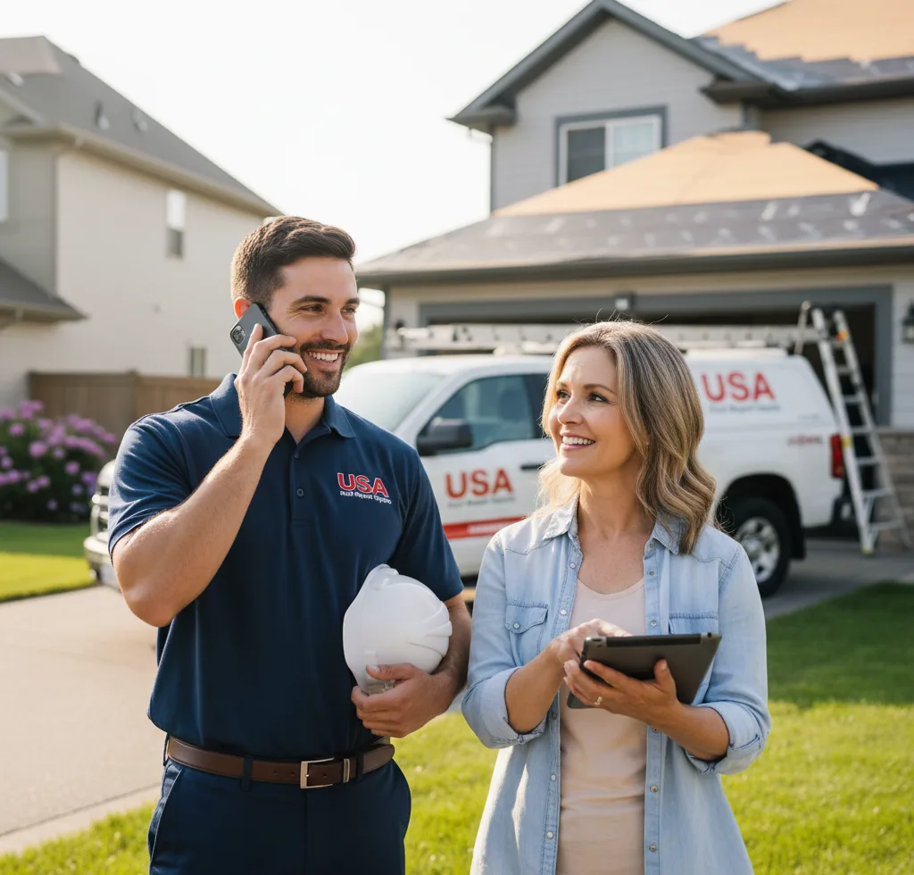 USA Roof Repair Experts customer support in Pocahontas